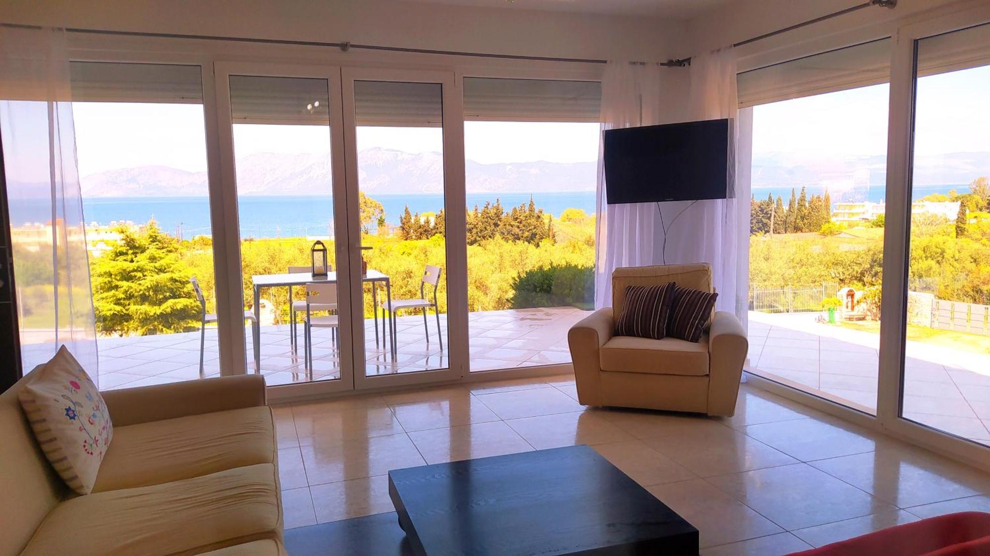 Villa View Διαμερισμα à Loukissia Extérieur photo
